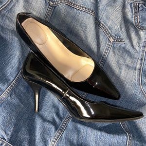 3” Calvin Klein pointed toe pumps